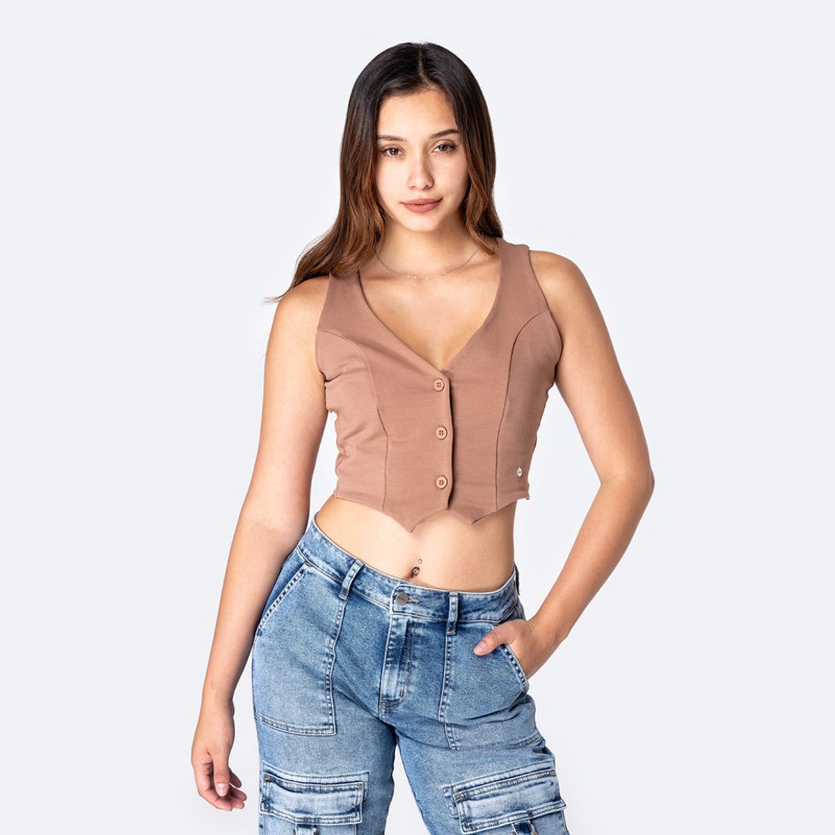 PIONIER - Chaleco French Terry Mujer Sibana-S Pionier