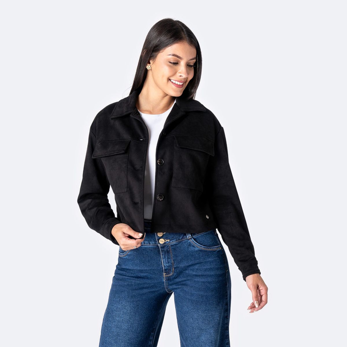 PIONIER - Casaca Suede Mujer Kazuh Pionier