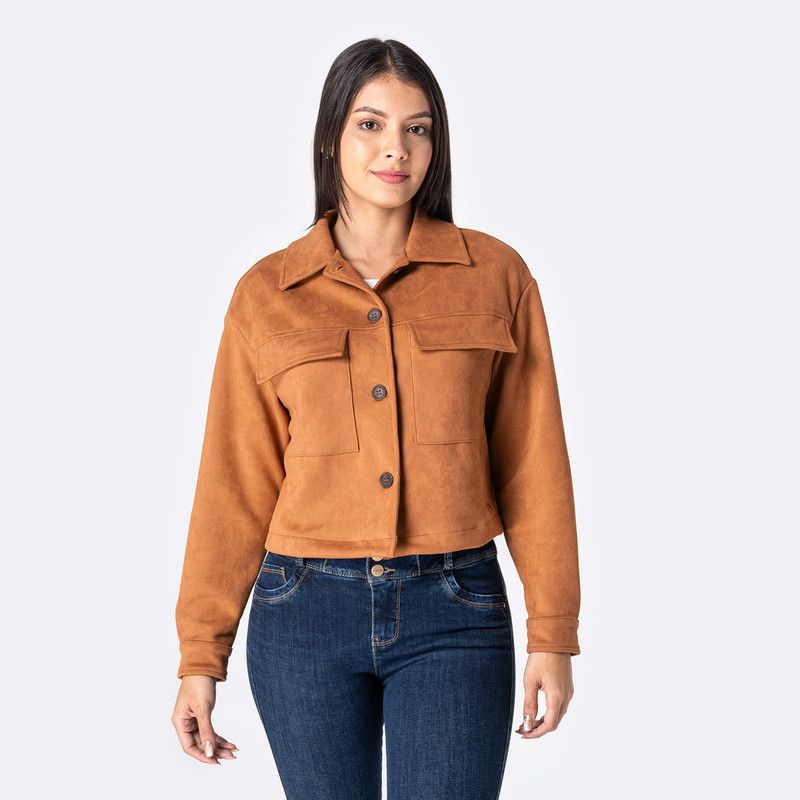 PIONIER - Casaca Suede Mujer Kazuh Pionier