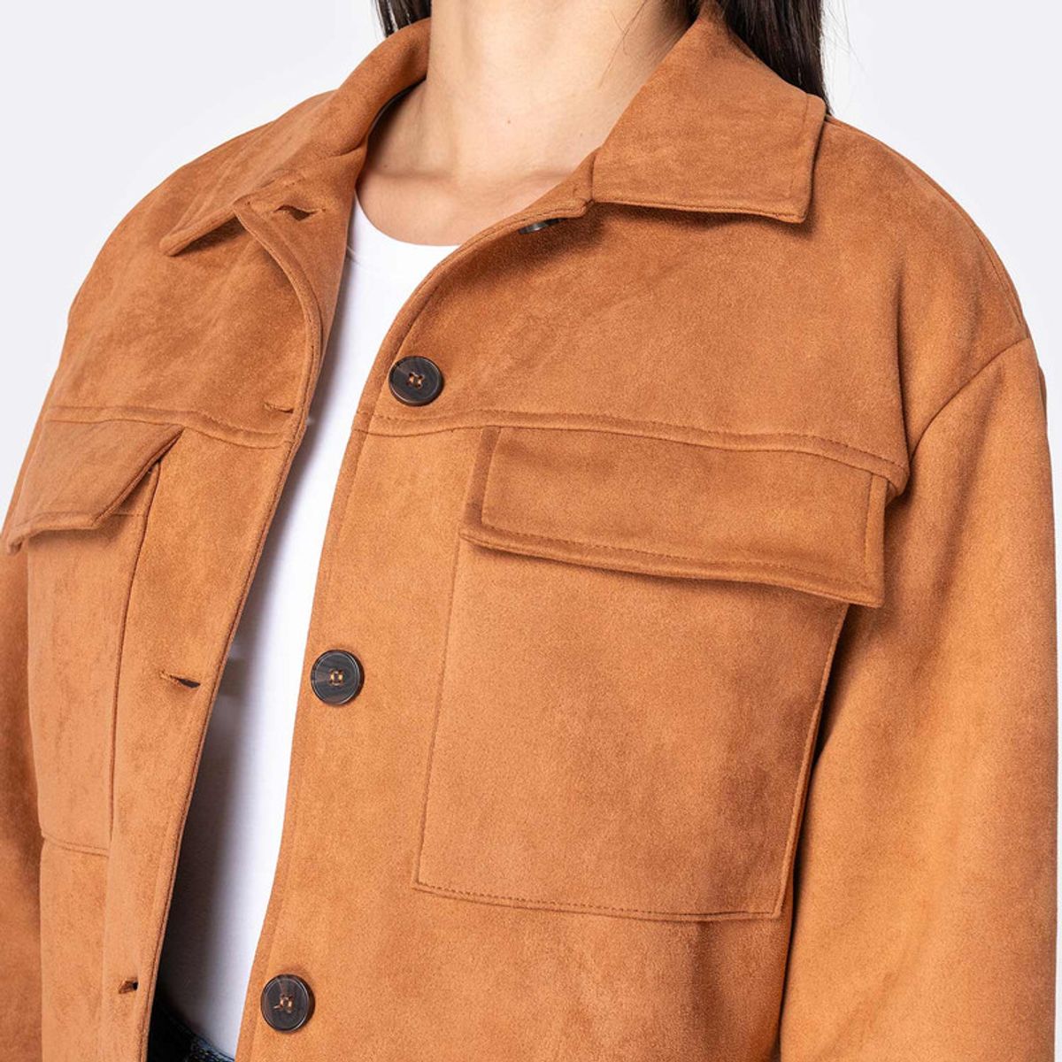 PIONIER - Casaca Suede Mujer Kazuh Pionier