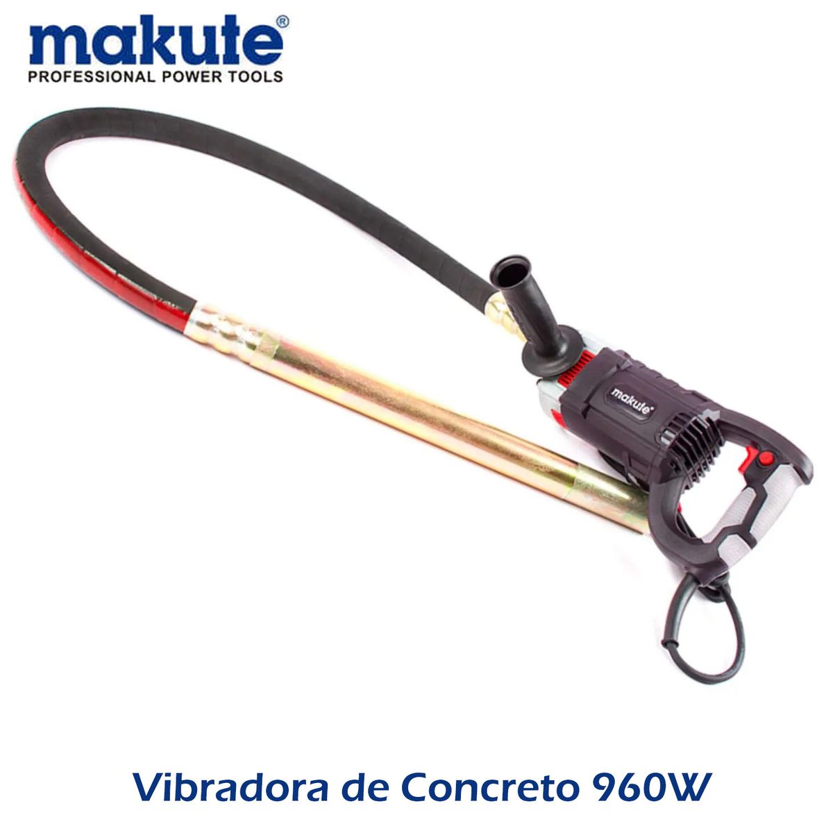 MAKUTE - VIBRADORA DE CONCRETO DE 960 W