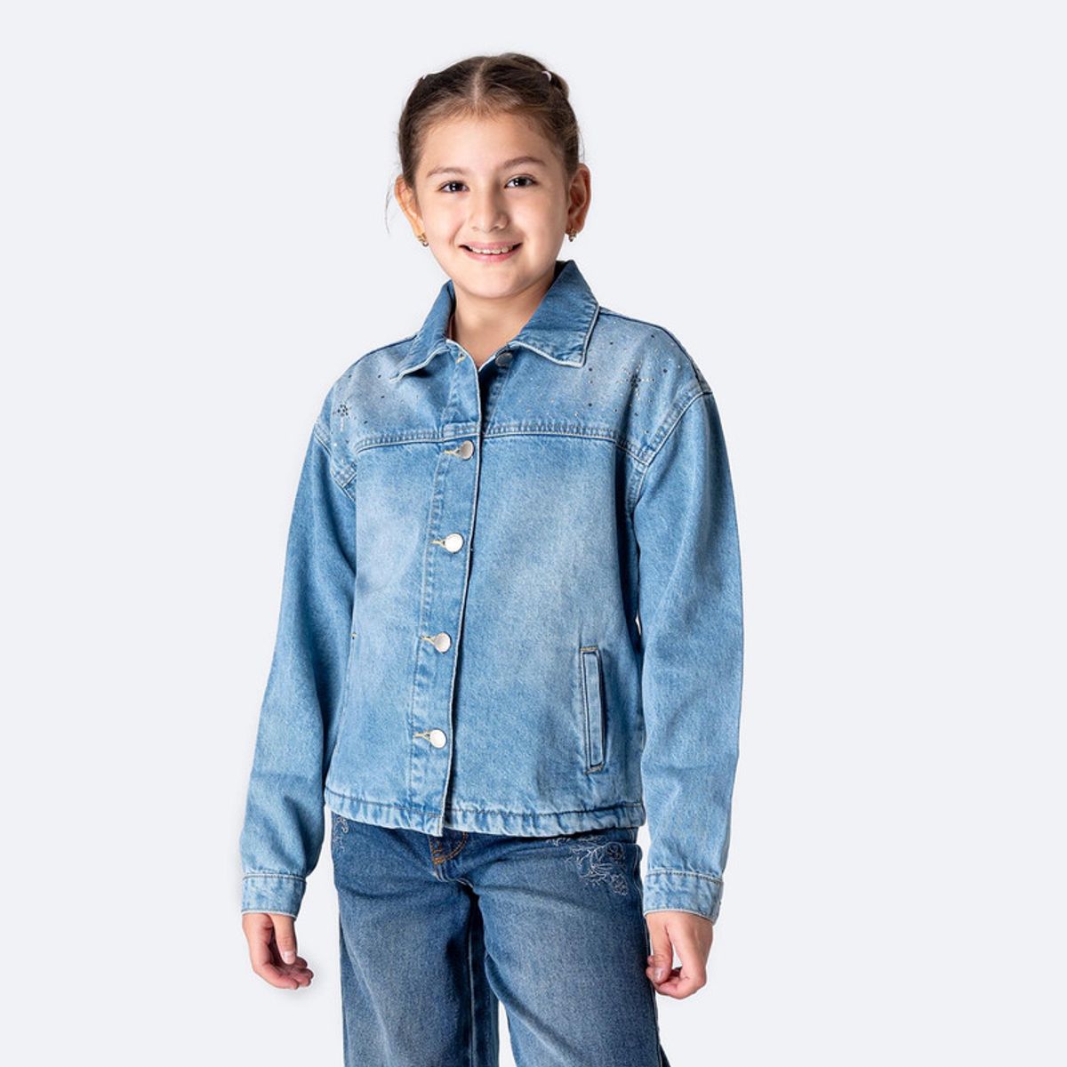PIONIER - Casaca Denim Niña Lisaa Pionier