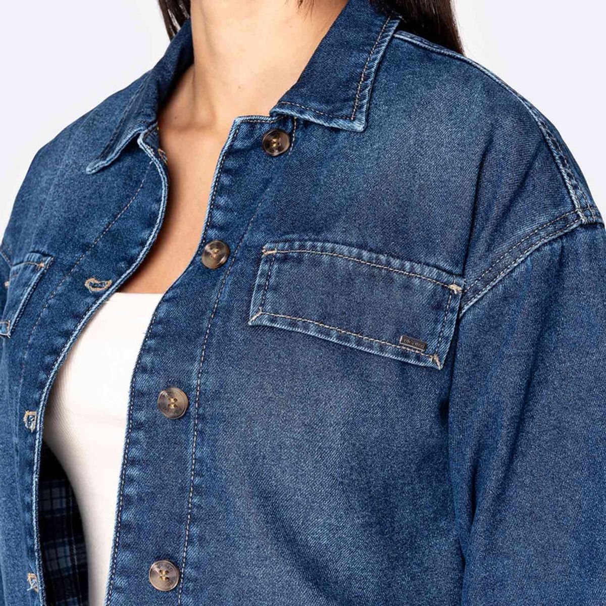 PIONIER - Casaca Denim Mujer Mirandah Pionier