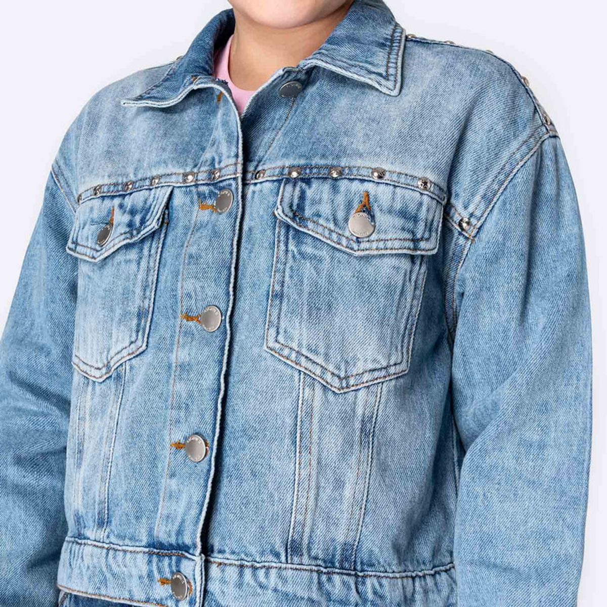 PIONIER - Casaca Denim Niña Jericoh Pionier