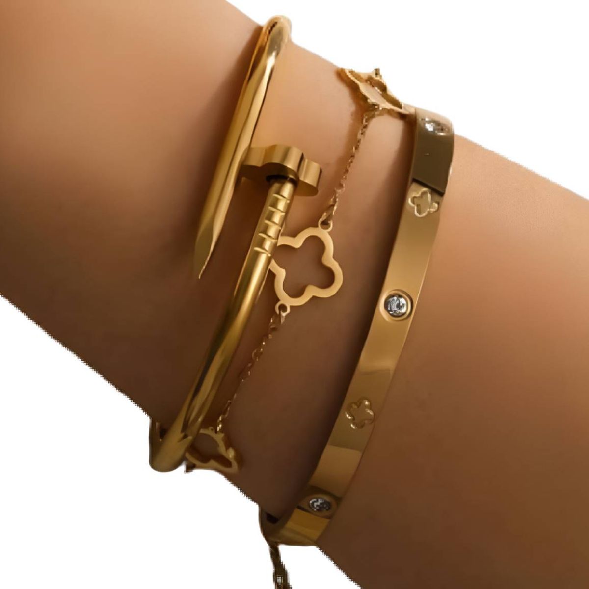 NO LOGO - Set De Pulseras Tendencia Diseños Exclusivos