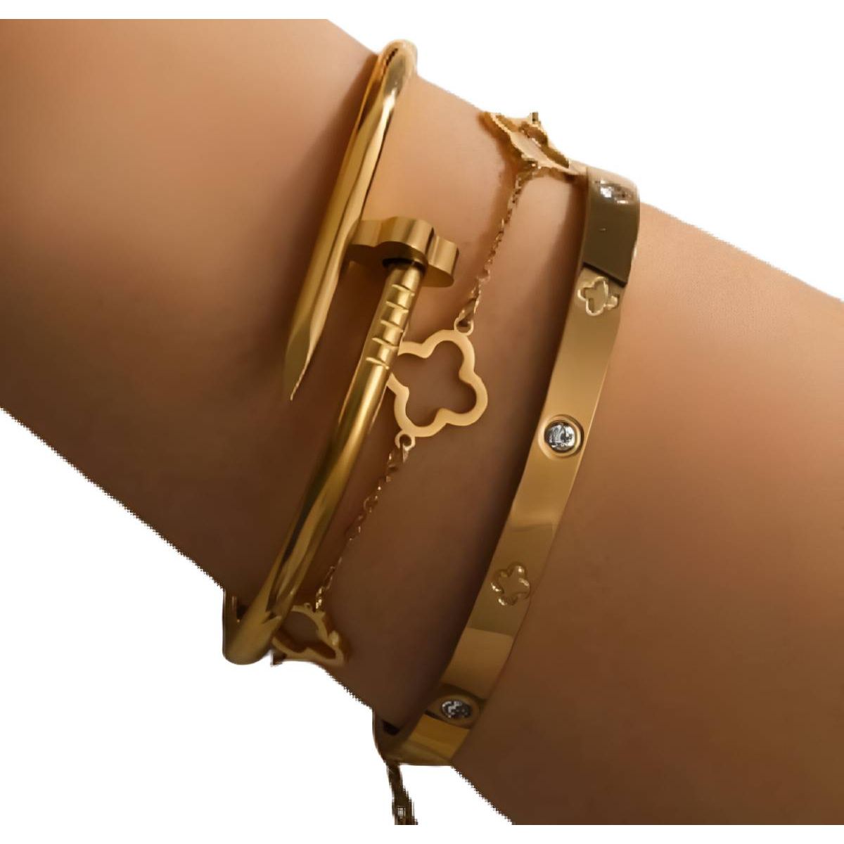 NO LOGO - Set De Pulseras Tendencia Diseños Exclusivos