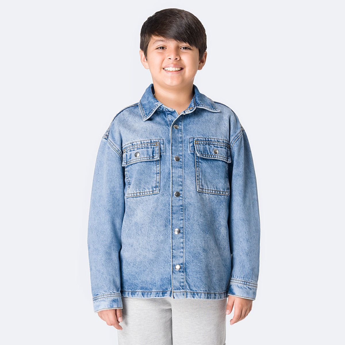 PIONIER - Casaca Denim Niño Claudioh Pionier