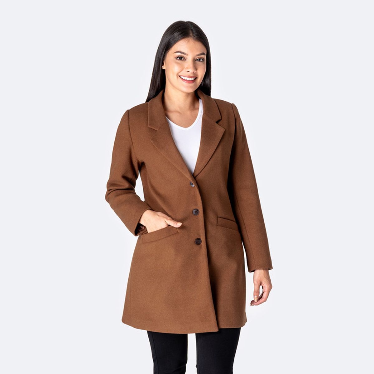 PIONIER - Abrigo Paño Mujer Darsy Pionier