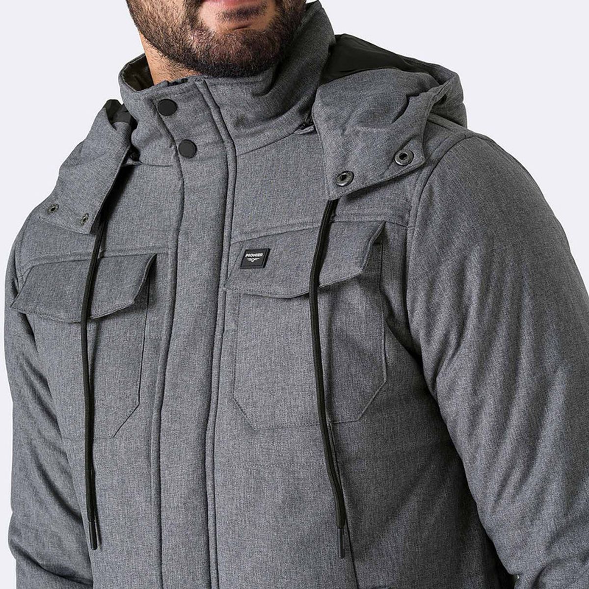 PIONIER - Casaca Drill Hombre Lenhow Pionier