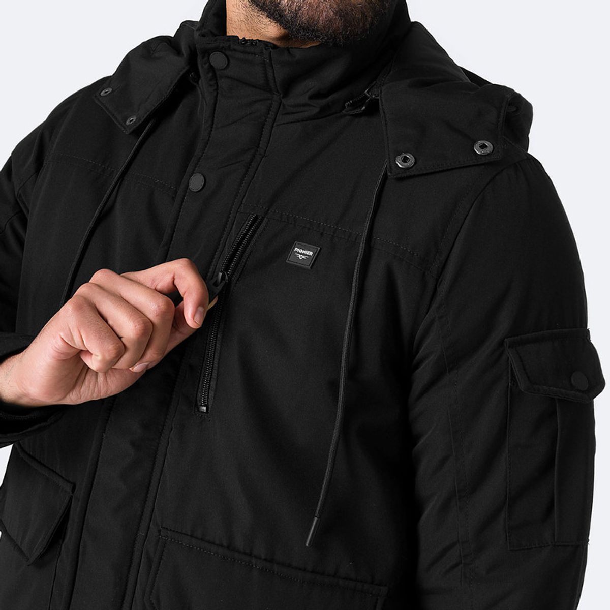 PIONIER - Casaca Drill Hombre Louihs Pionier