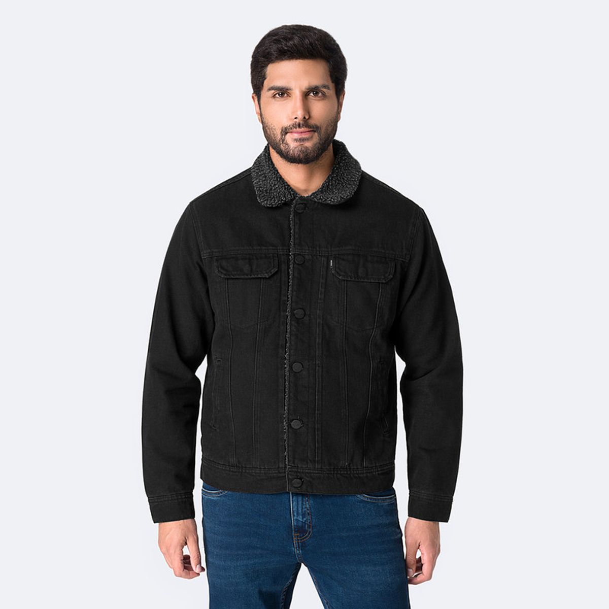 PIONIER - Casaca Denim Hombre Johhn Pionier