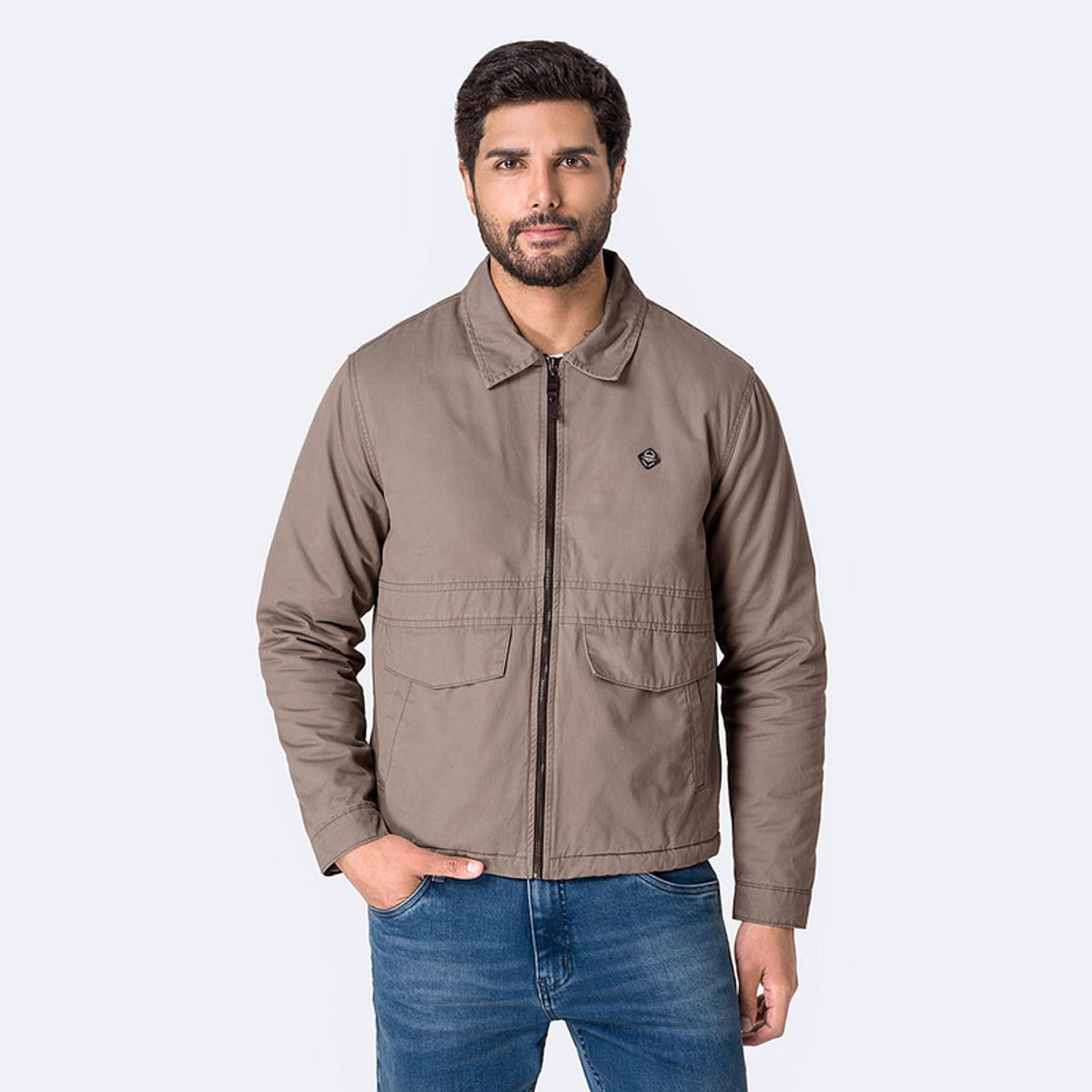 PIONIER - Casaca Drill Hombre Ssnow Pionier