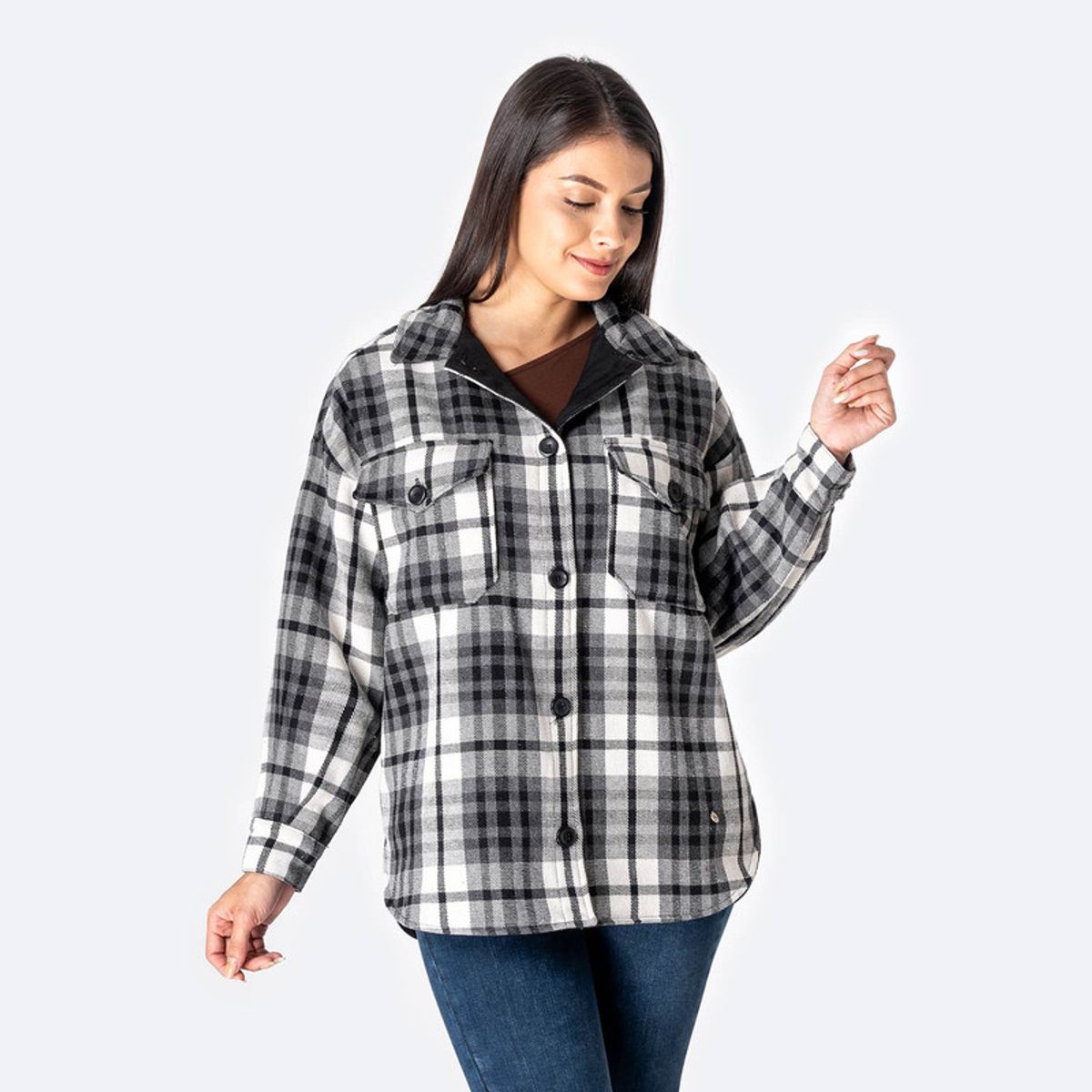 PIONIER - Camisaco Franela Mujer Kalinah Pionier