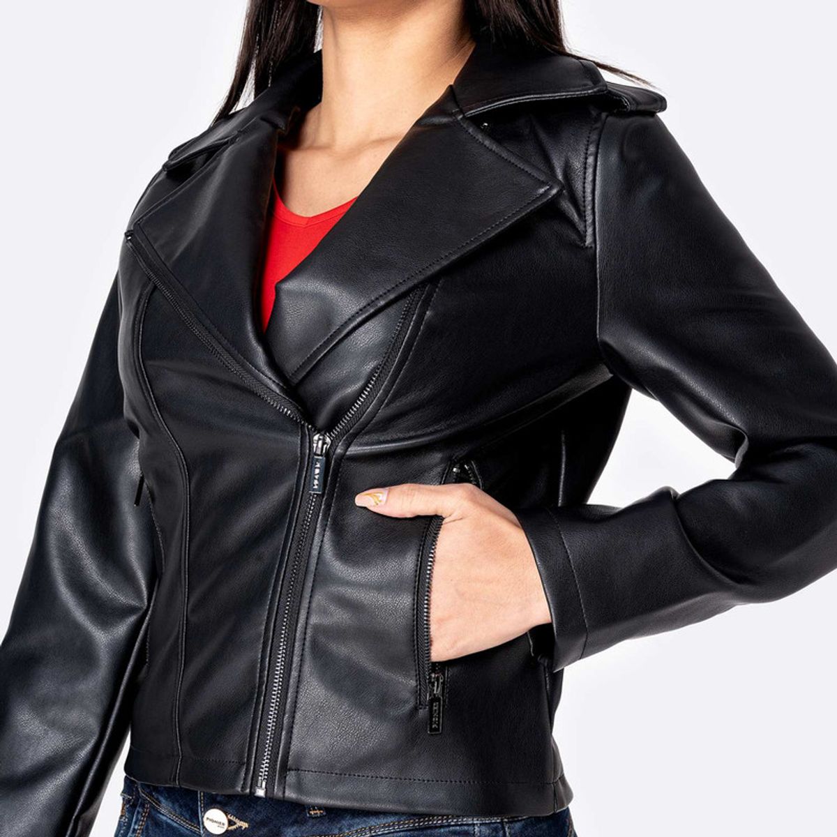 PIONIER - Casaca Cuerina Mujer Tamar Pionier