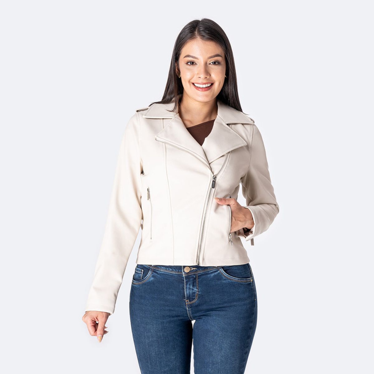 PIONIER - Casaca Cuerina Mujer Tamar Pionier