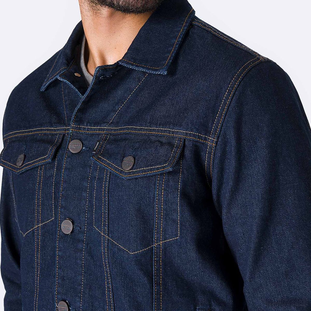 PIONIER - Casaca Denim Hombre Murffhy Pionier