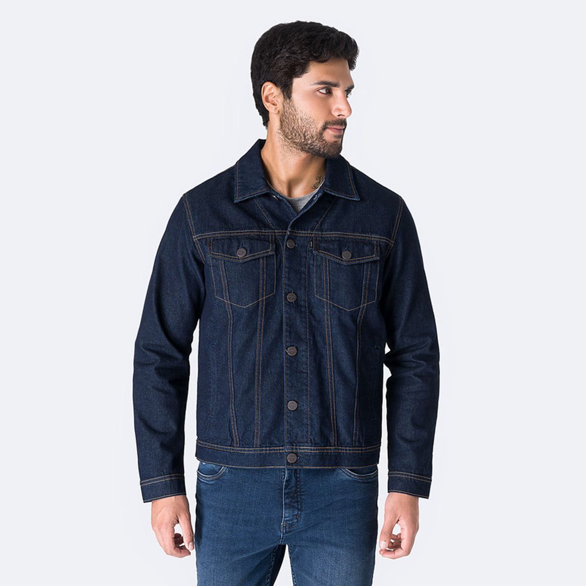 PIONIER - Casaca Denim Hombre Murffhy Pionier