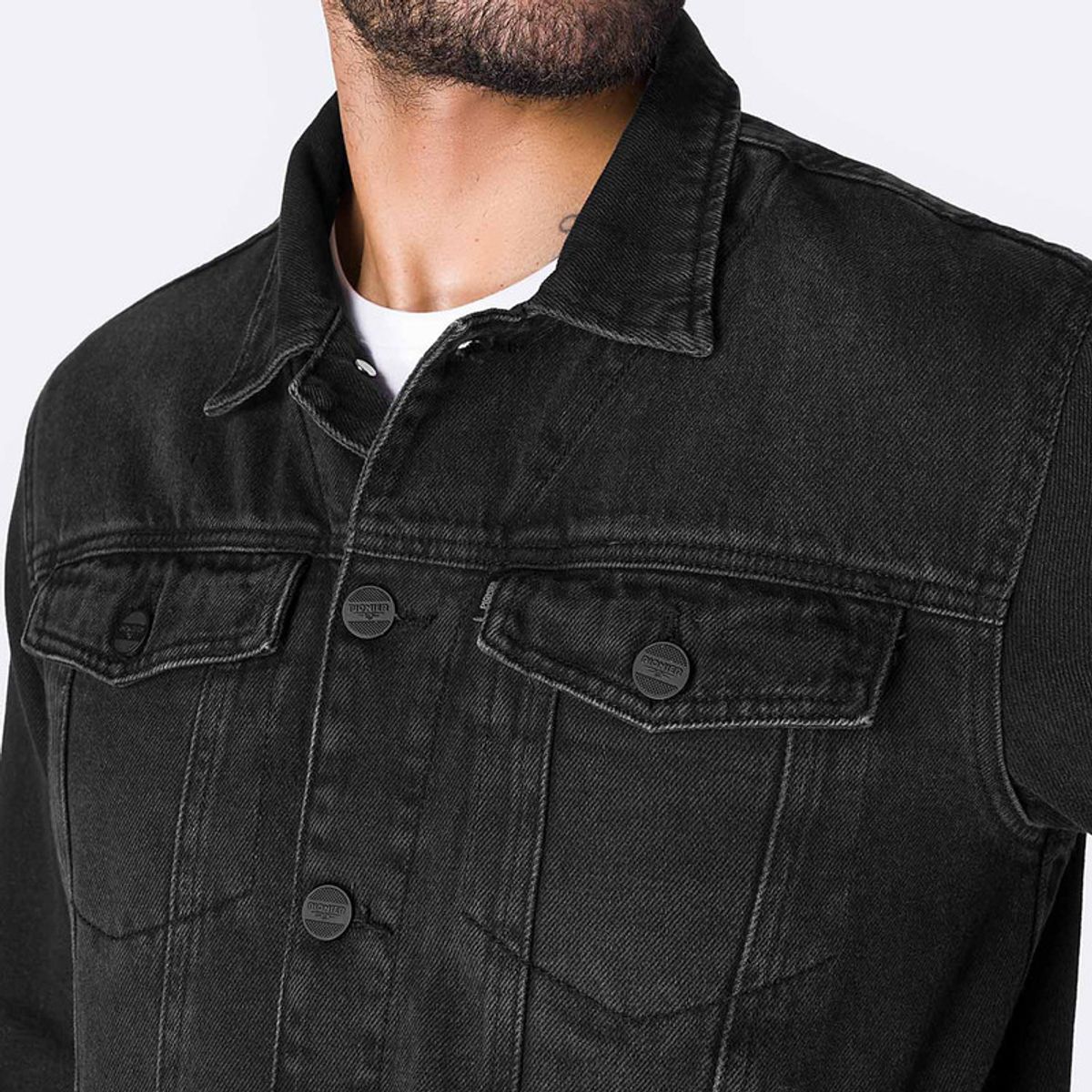 PIONIER - Casaca Denim Hombre Murffhy Pionier