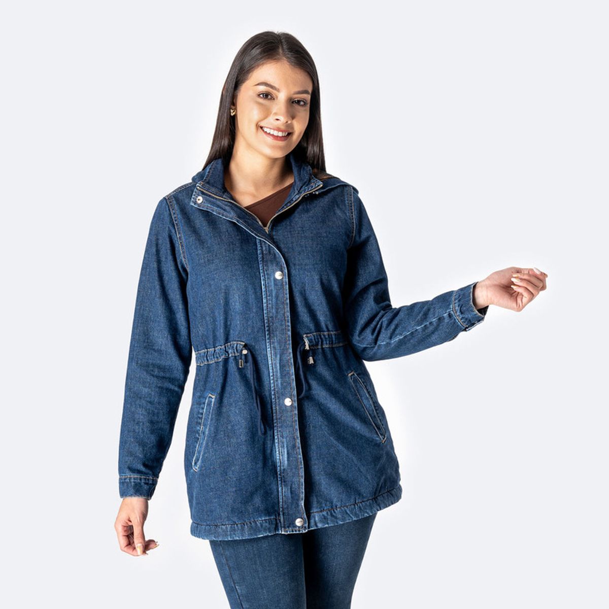 PIONIER - Casaca Denim Mujer Luzcely Pionier