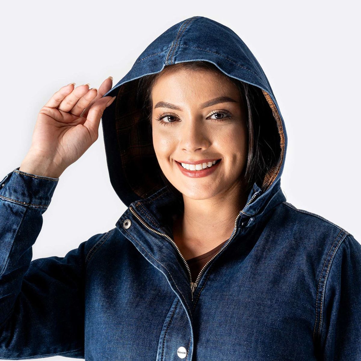 PIONIER - Casaca Denim Mujer Luzcely Pionier