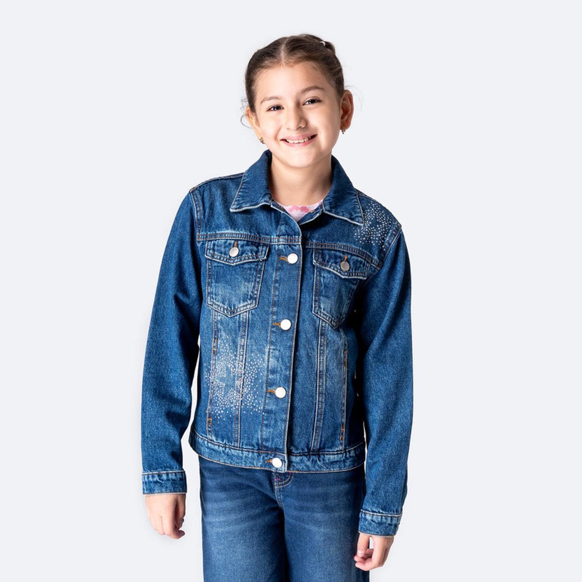 PIONIER - Casaca Denim Niña Guilah Pionier