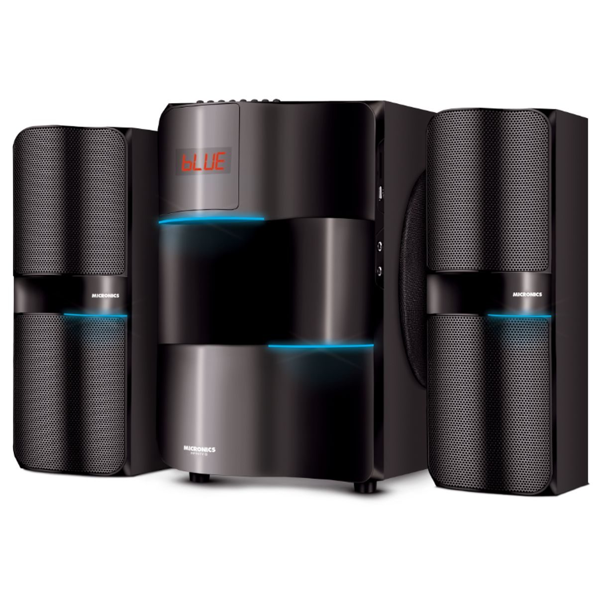 MICRONICS - Parlante Micronics S7801 BT FM SD+USB RC