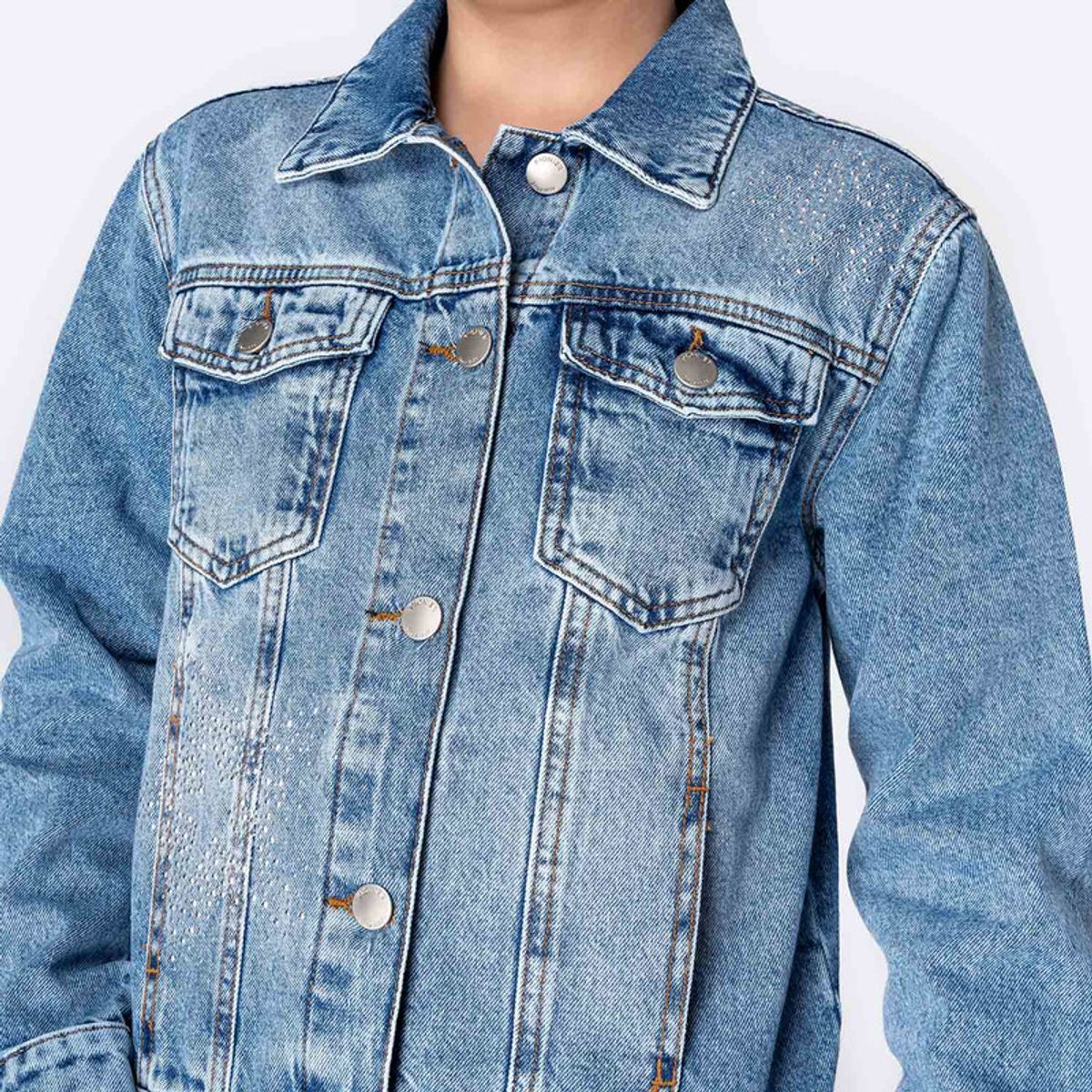 PIONIER - Casaca Denim Niña Guilah Pionier
