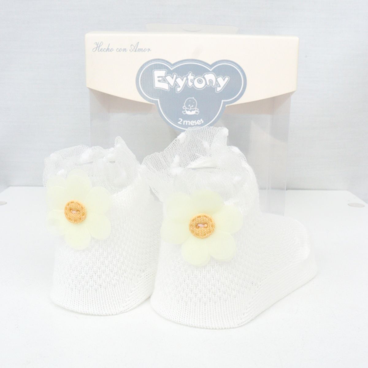 EVYTONY - MEDIA PARA NIÑA MODELO FLOR