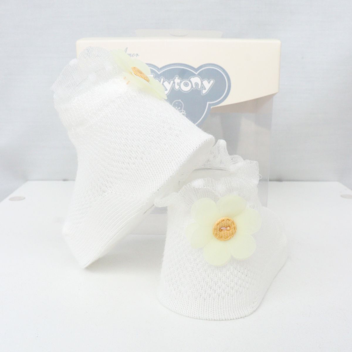 EVYTONY - MEDIA PARA NIÑA MODELO FLOR