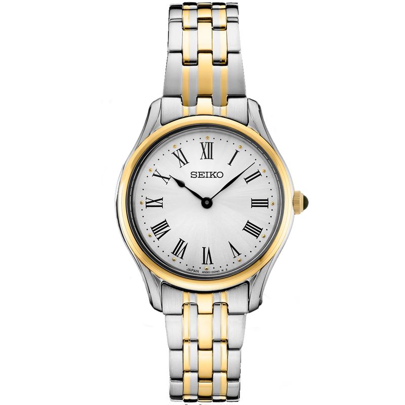 SEIKO - SEIKO Reloj Mujer Essentials Coleccion Acero inox Japones SWR070