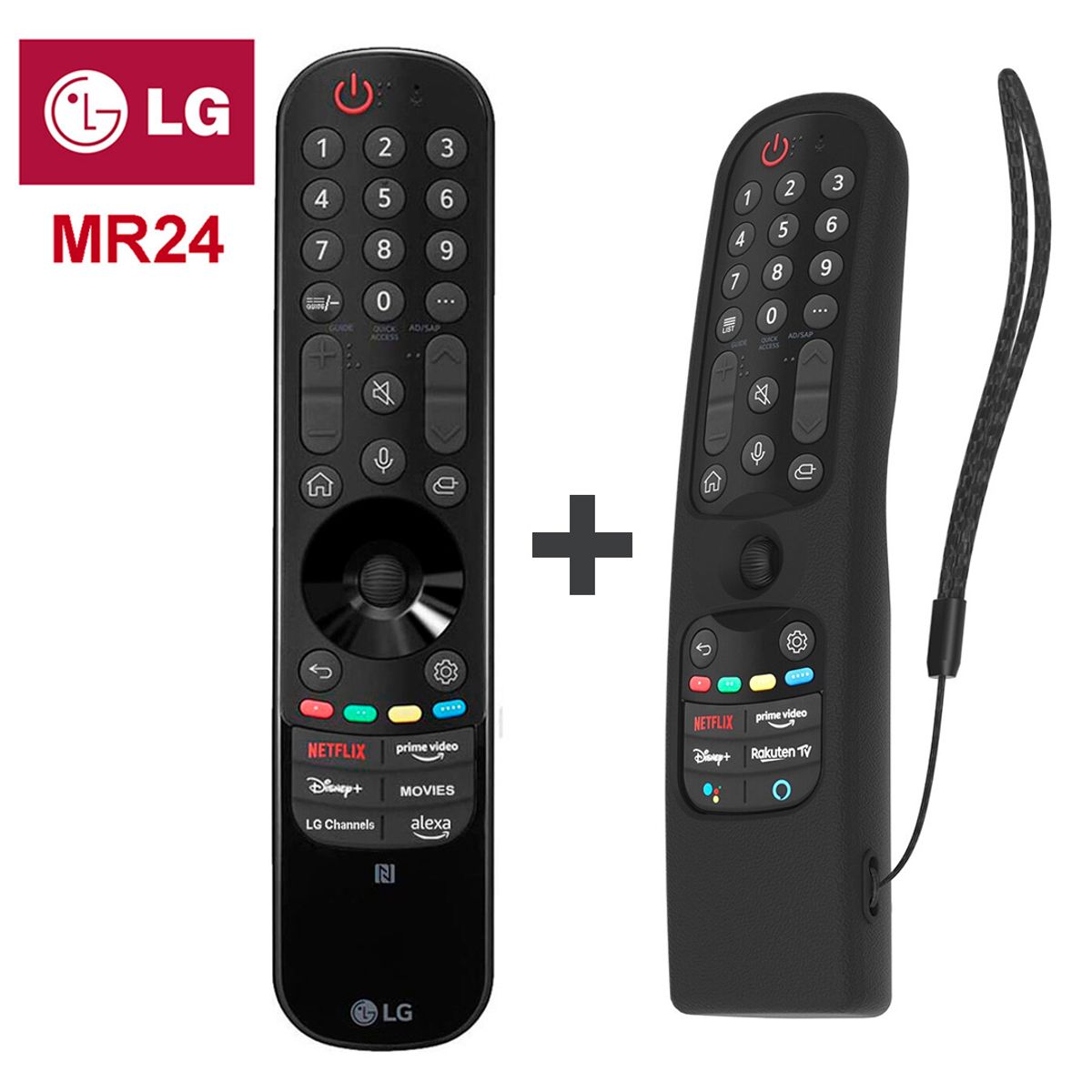 LG - Magic Control LG MR24 + Funda de Silicona Negro