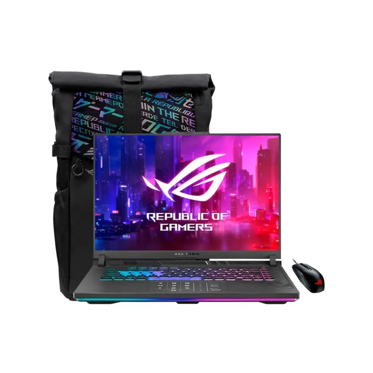 ASUS - Laptop Asus ROG STRIX G614JVR-N3063W Intel Core i9-14900HX 16GB RAM 1TB SSD RTX 4060-8GB 16"  WUXGA