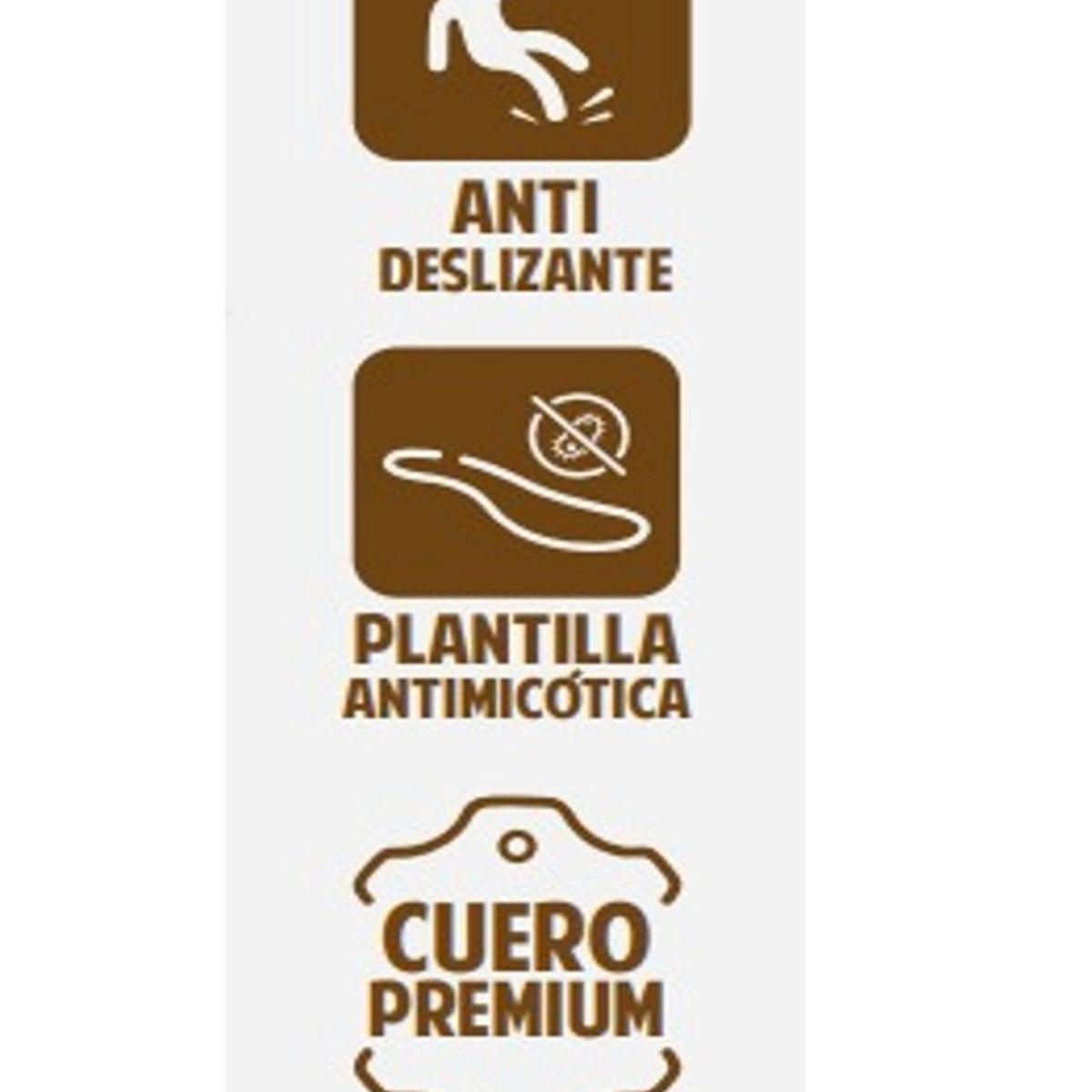 CONTERS - Zapatos Casuales De Cuero Hombre CLQ3-CI15 Marrón