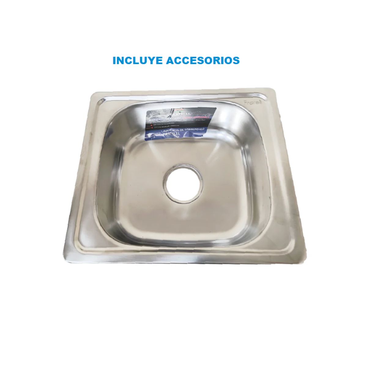 FRATELLI - LAVADERO DE COCINA ACERO INOXIDABLE SATINADO LP-4640
