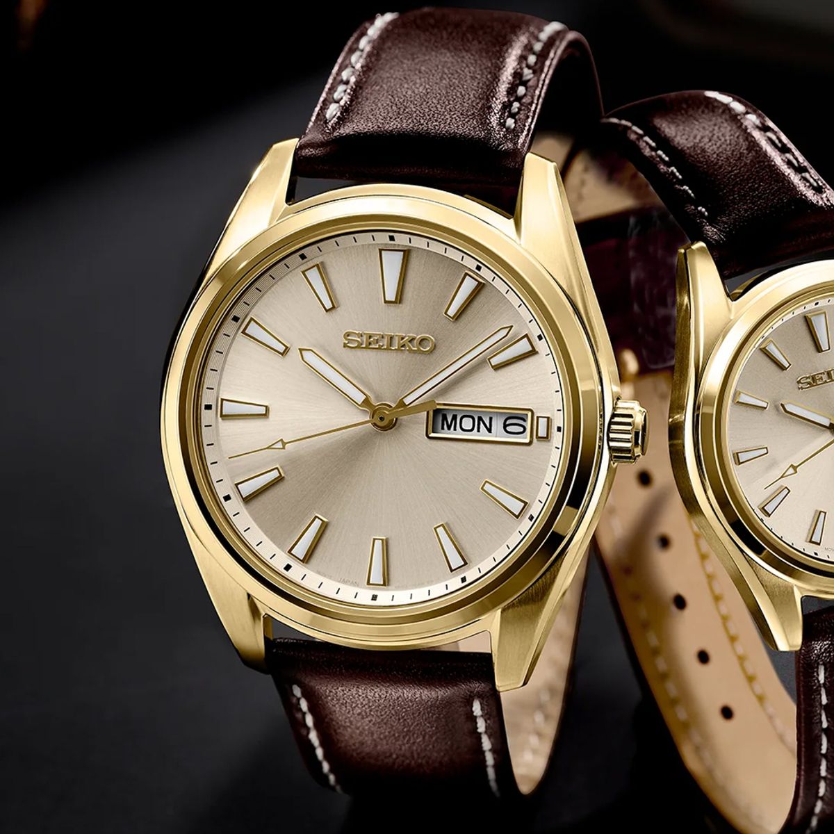 SEIKO - SEIKO Reloj Essentials Coleccion Acero inox Japones SUR450