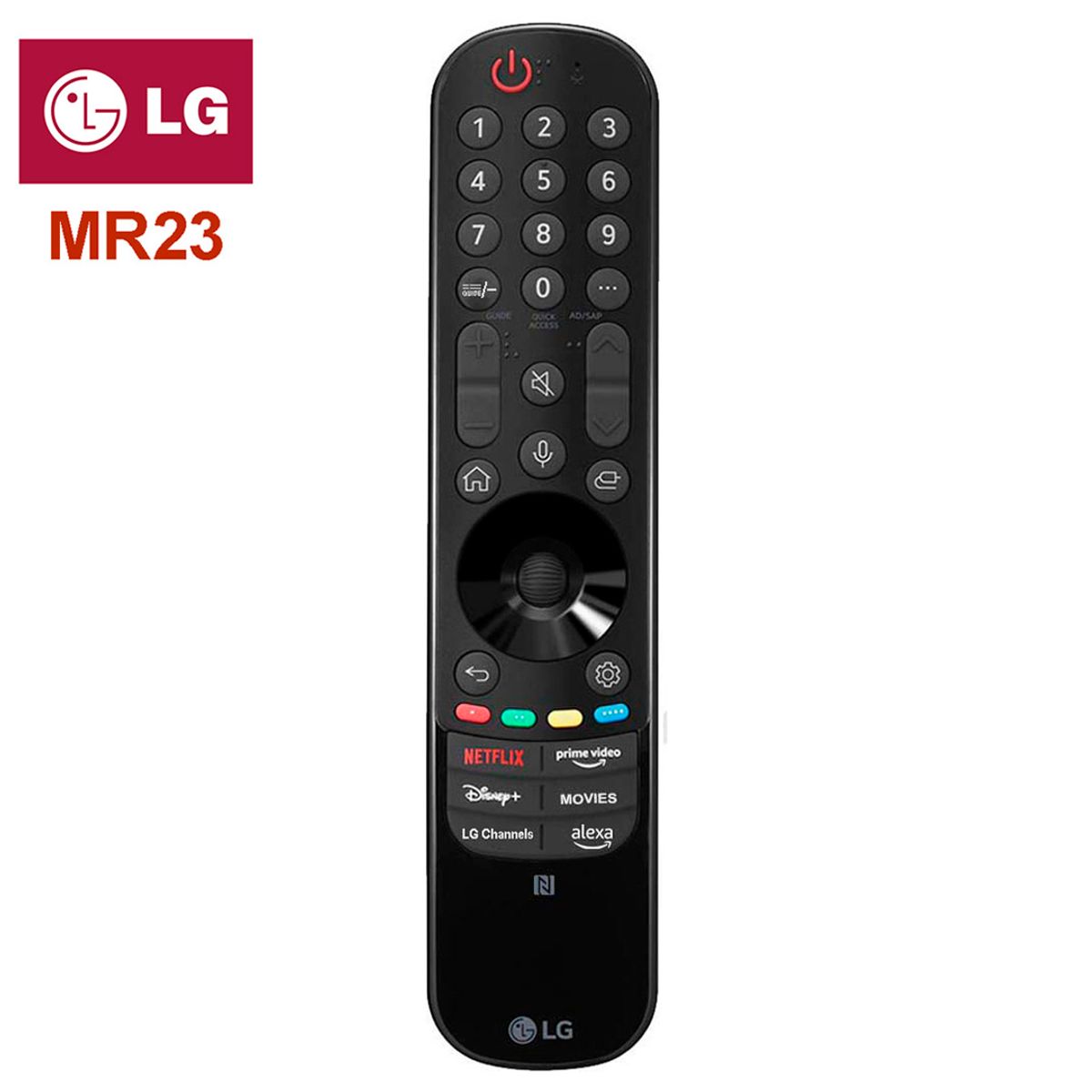LG - Magic Control LG MR23 + Funda de Silicona Negro