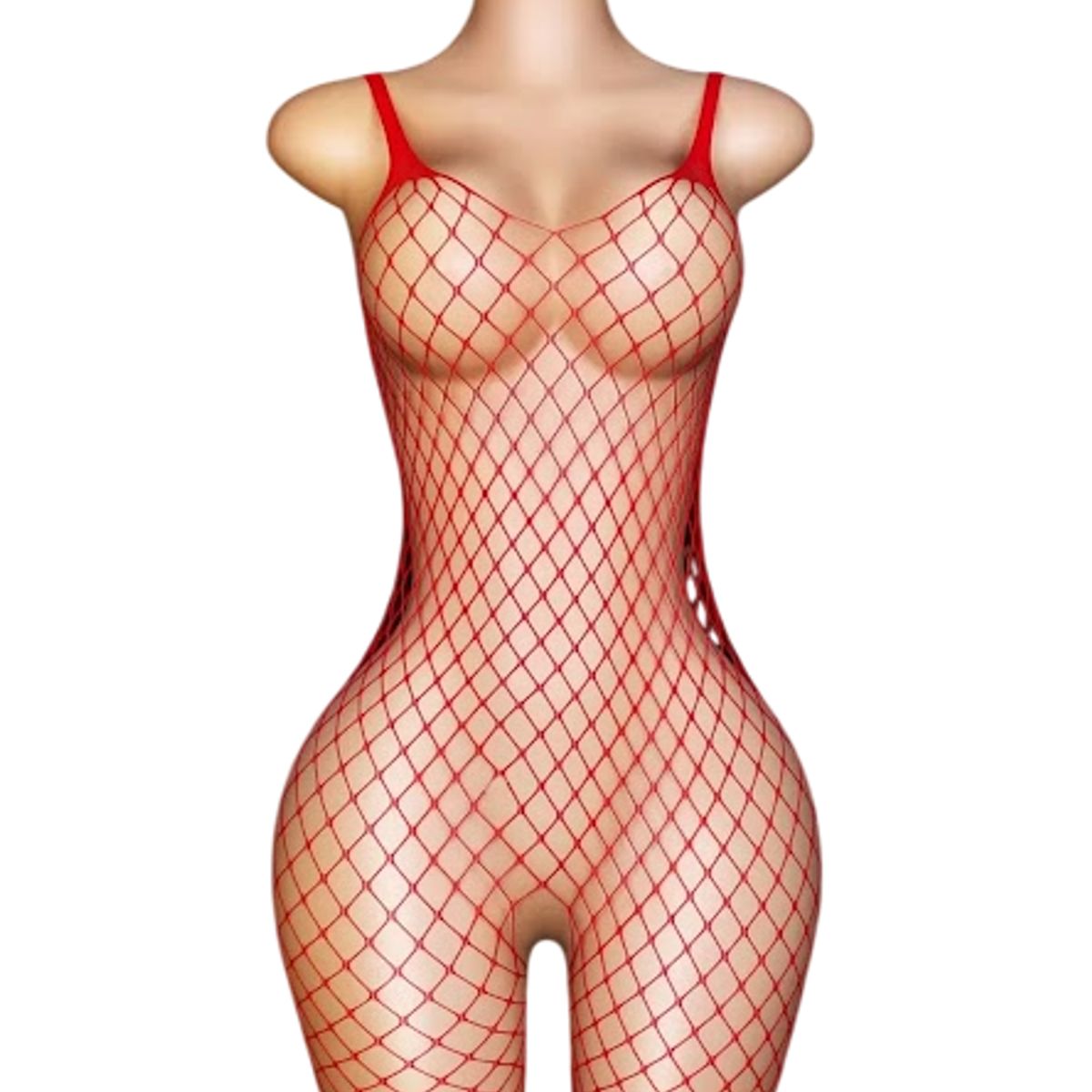 GENERICO - LENCERIA MALLA  CATSUIT ENTERISO SEXY