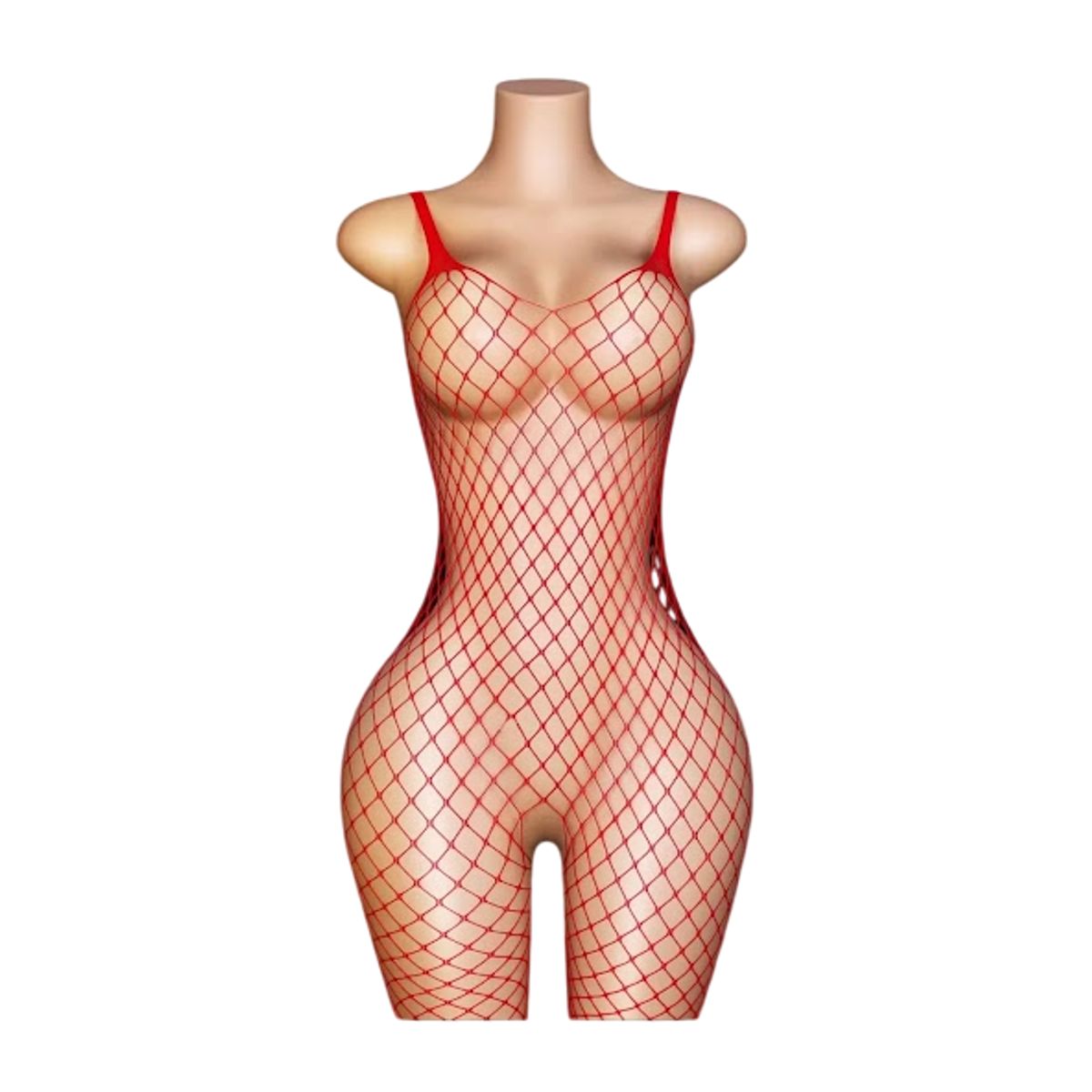 GENERICO - LENCERIA MALLA  CATSUIT ENTERISO SEXY