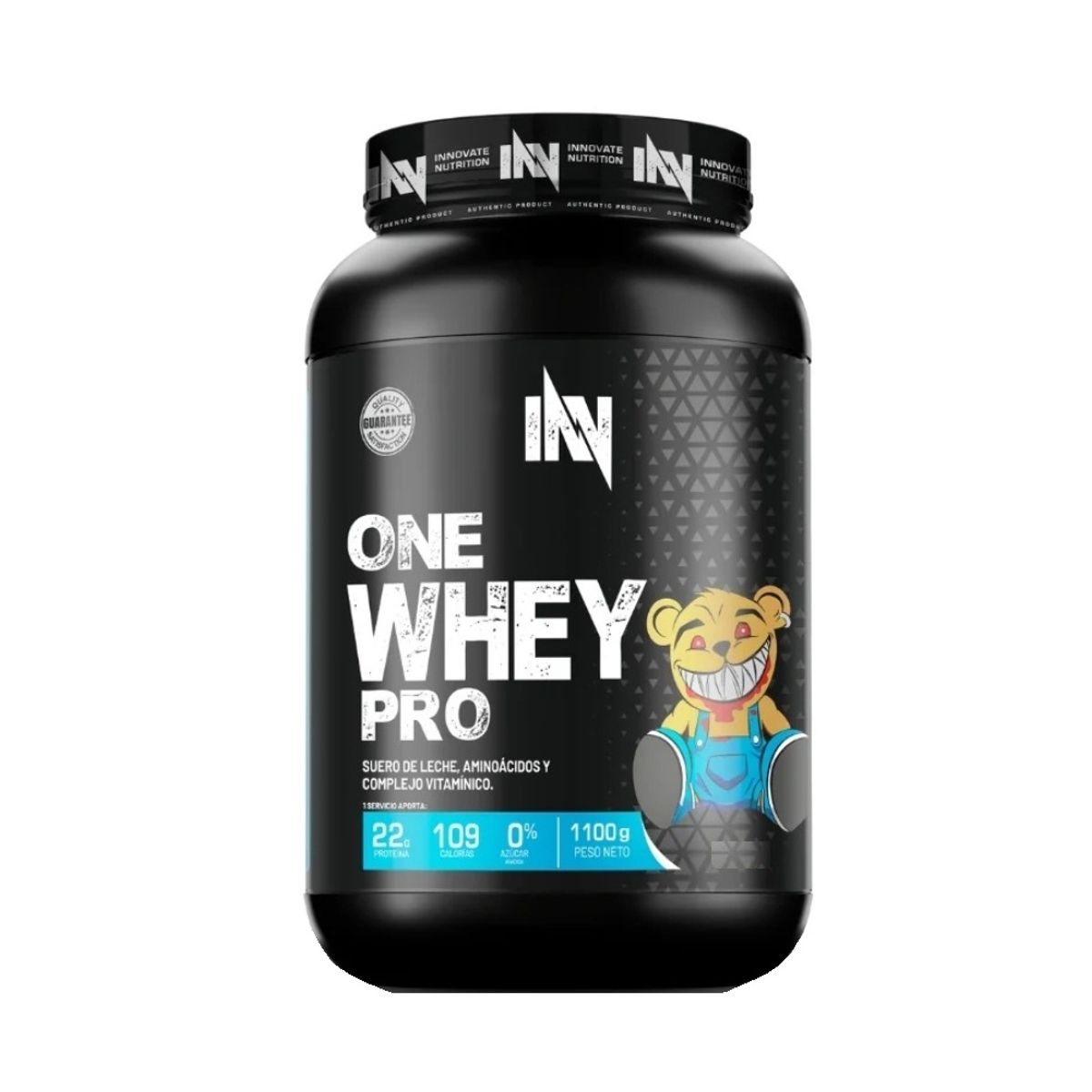 INN INNOVATE NUTRITION - INN ONE WHEY PRO 1.1 KILOS VAINILLA + SHAKER