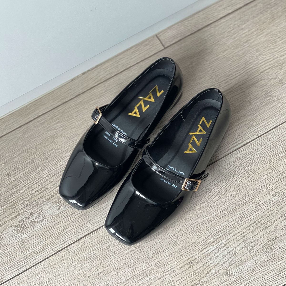 GENERICO - BALERINA PARA DAMA JULY NEGRO CHAROL