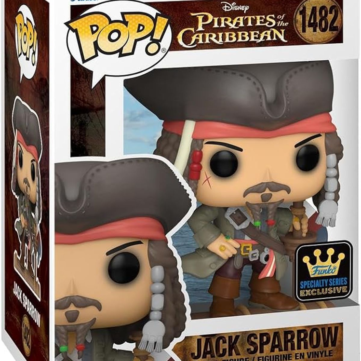 FUNKO - Pop Jack Sparrow 1482 Piratas del Caribe