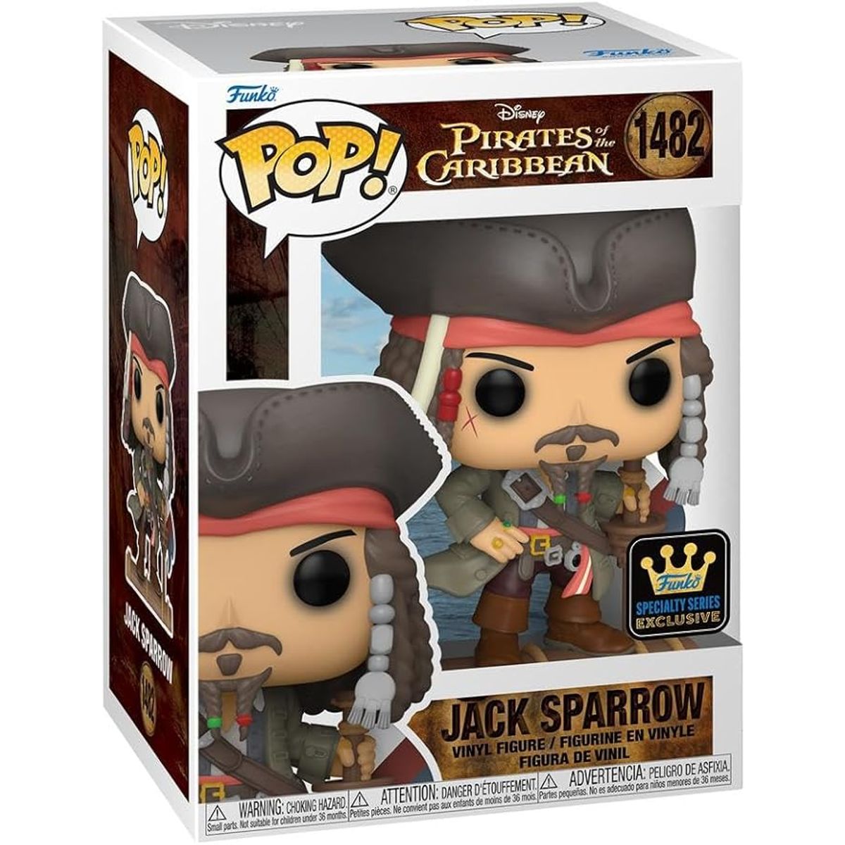 FUNKO - Pop Jack Sparrow 1482 Piratas del Caribe