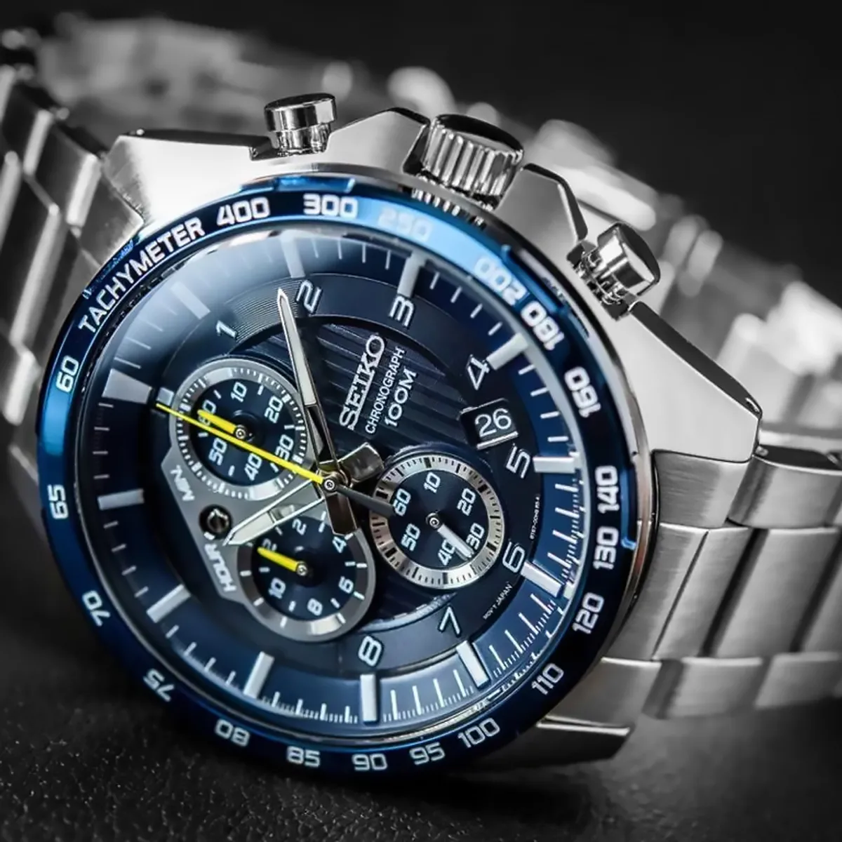 SEIKO - SEIKO Reloj Cronografo Essential Deportivo Japones SSB321