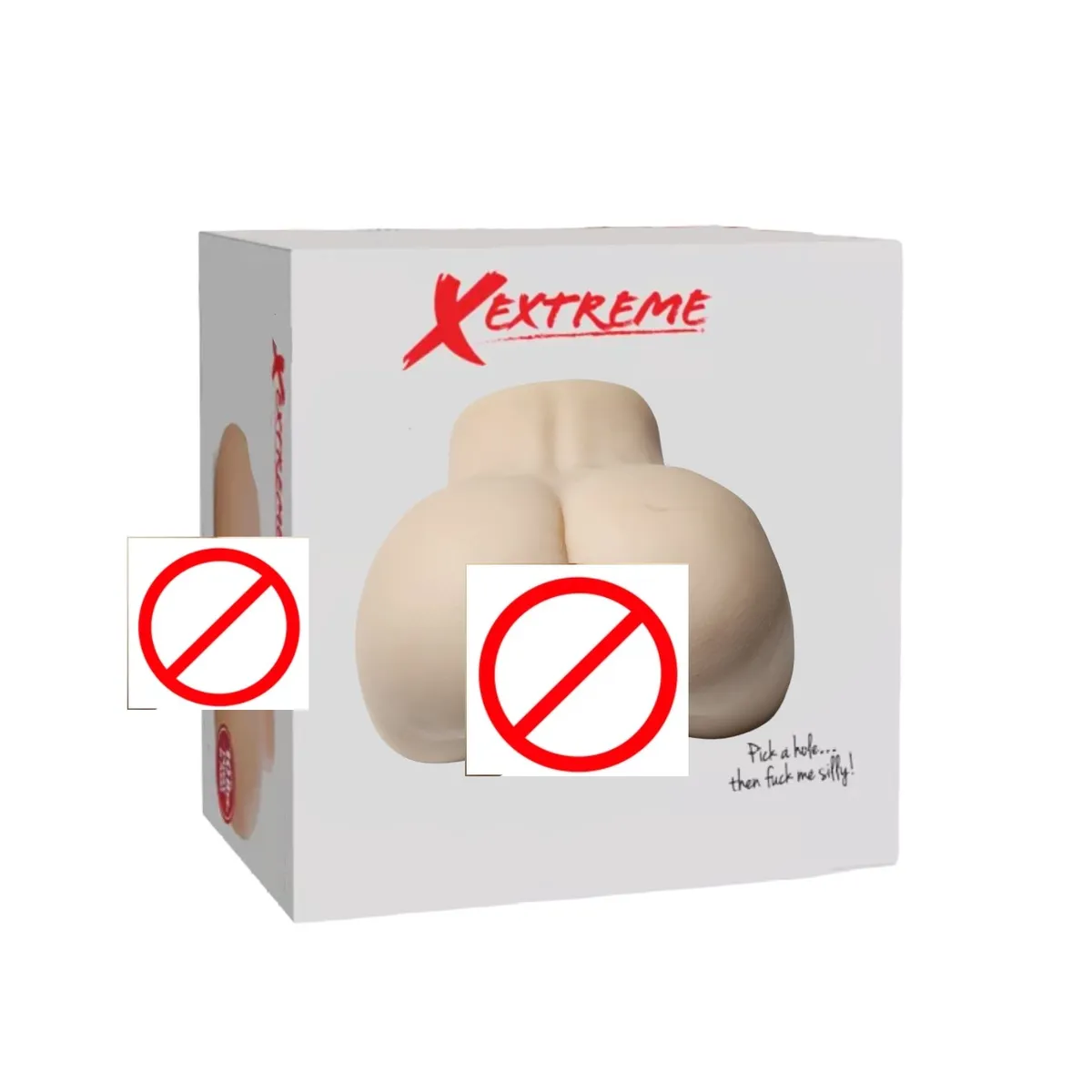 GENERICO - Masturbador masculino grande de 23x16cm