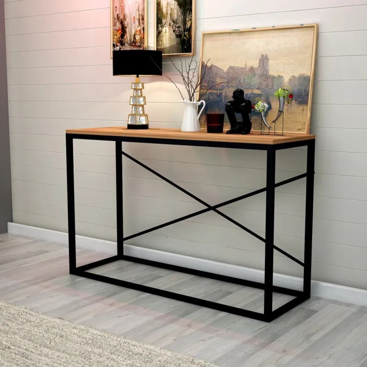 STARHOME - Arrimo Recibidor Consola Eira Haya 110 cm