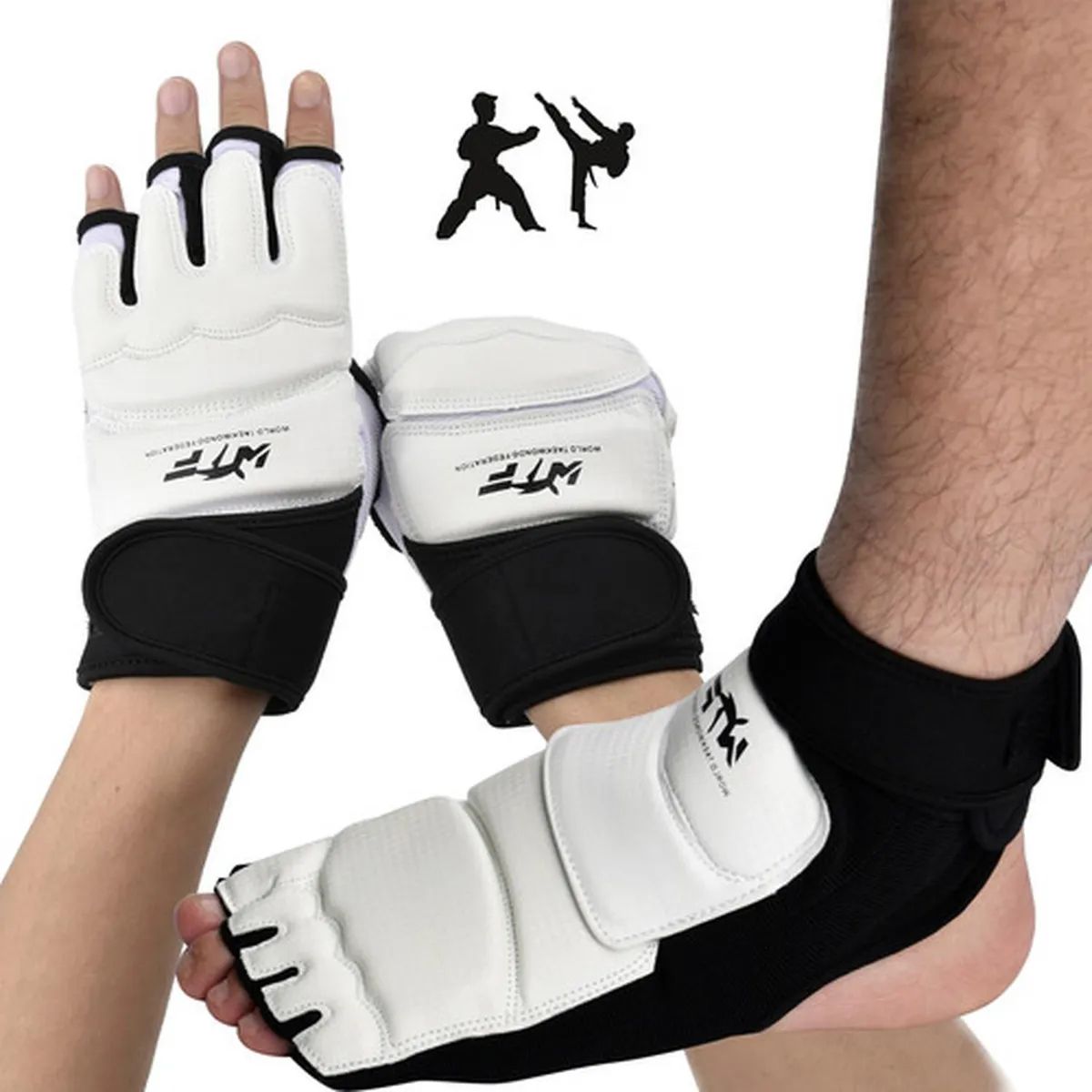 PUREPOWER - Guantes Y Empeineras De Entrenamiento De Taekwondo