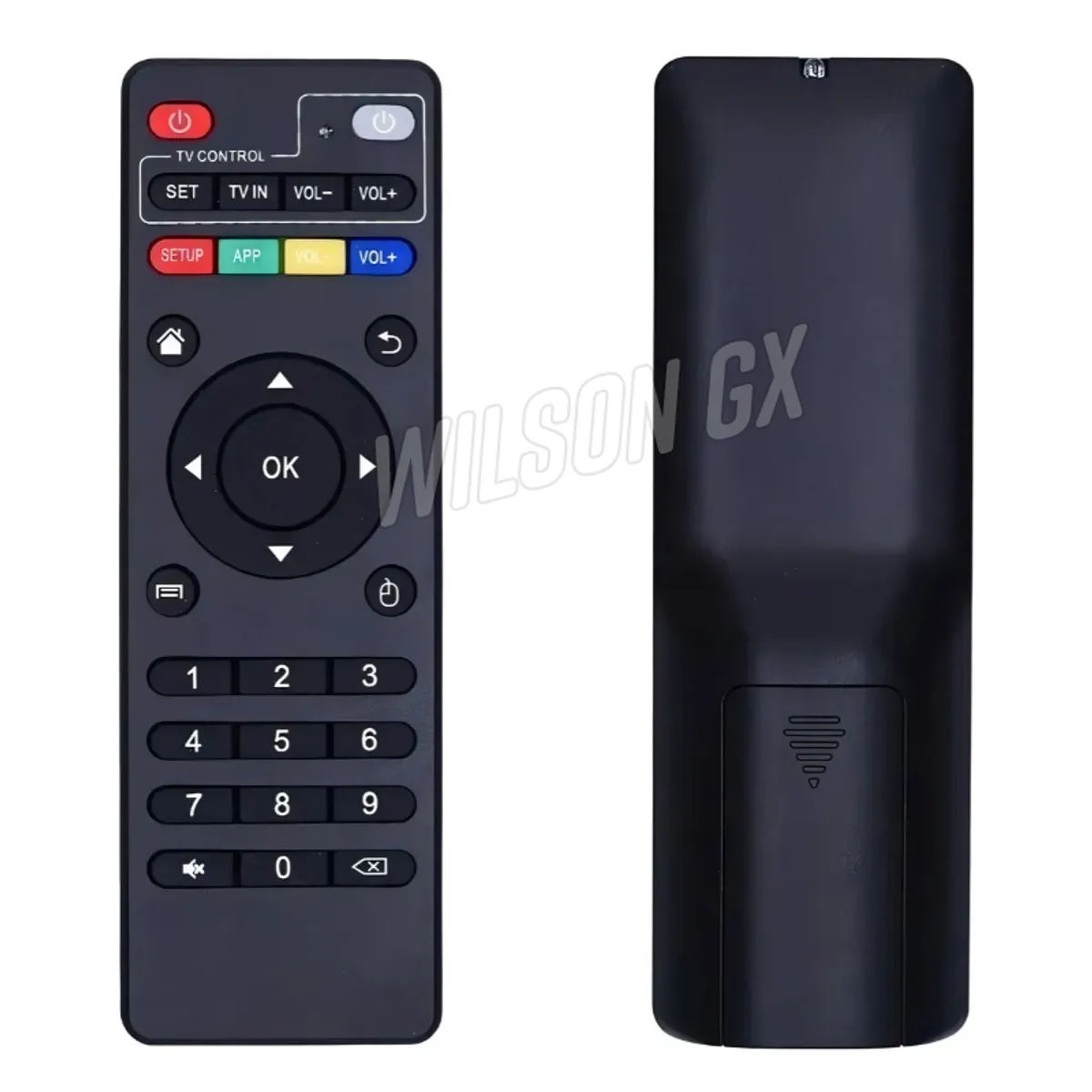 GENERICO - Control remoto universal compatible con TV Box Convertidor UHD