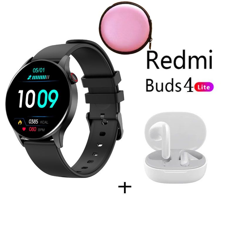 XIAOMI - Reloj inteligente deportivo Y85+Audifonos Redmi Buds4 Lite y Estuche