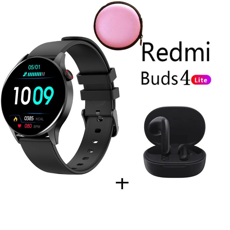 XIAOMI - Reloj inteligente deportivo Y85+Audifonos Redmi Buds4 Lite y Estuche