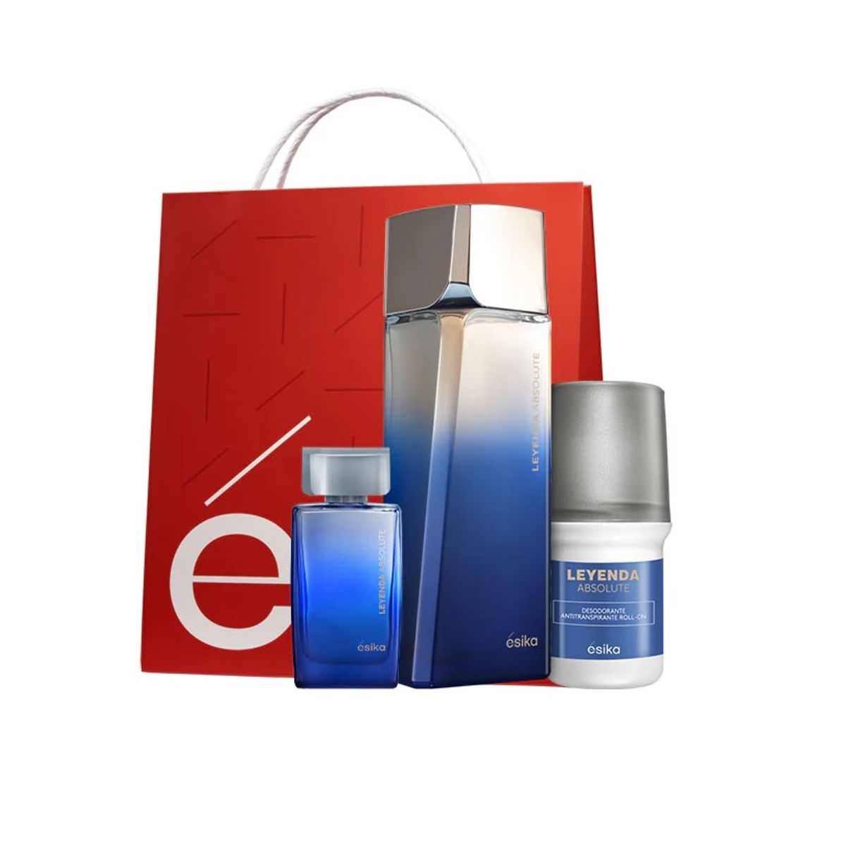 ESIKA - Perfume Leyenda y mini leyenda con desodorante roll on  Esika